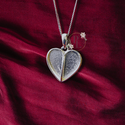 Amelia - Split Heart Breastmilk Necklace