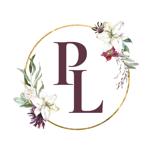 Logo for Pandora Lilly Keepsakes - Keepsake Jewellery made with Cremation Ashes, Breastmilk, Hair, Dried Umbilical Cord, Flowers, Gravesite Earth, Blood, Fabric, Sand and more