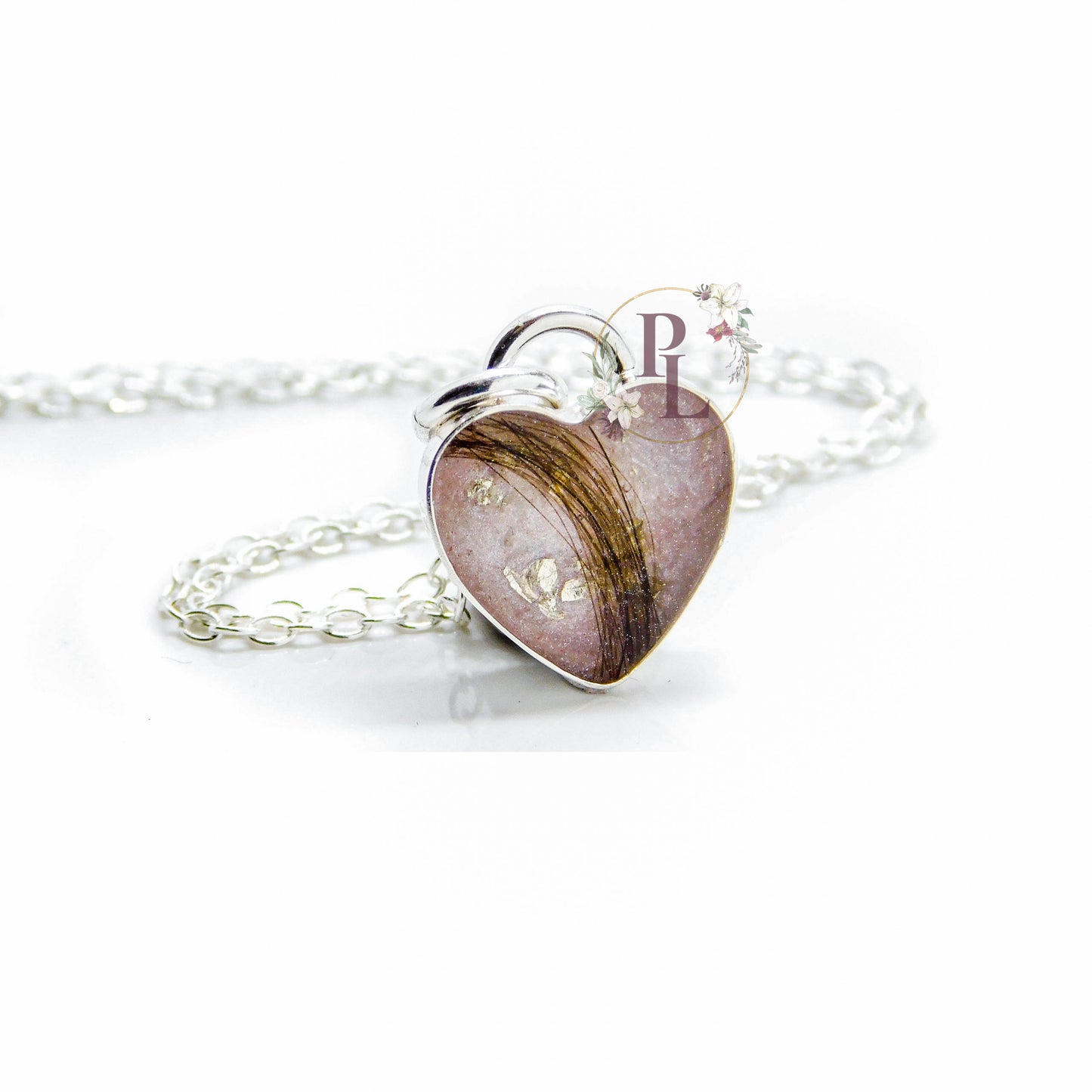 Iris - Heart Breastmilk Necklace