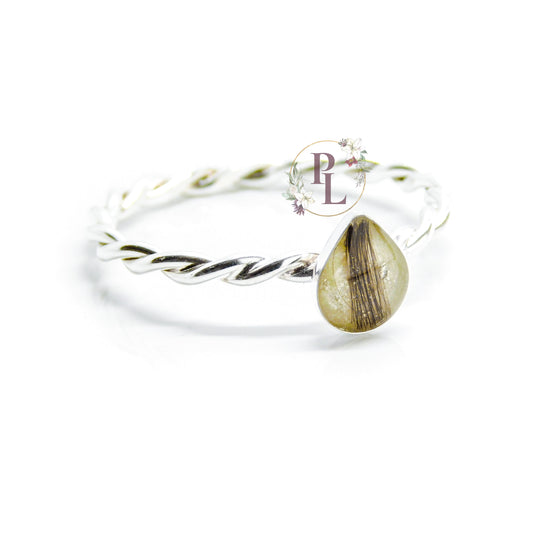 Erie - Twist Band Breastmilk Ring